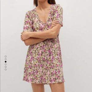 MANGO floral print dress